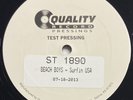 BEACH BOYS Surfin USA QRP Analogue Productions Stereo Test Pressing 12