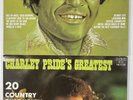 CHARLEY PRIDE COUNTRY MUSIC RECORDs X 2, 18 GREATEST & GREATEST.