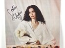 SABRINA CLAUDIO About Time BABY PINK Vinyl SIGNED Autographed Cover Jacket