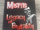 Misfits Legacy of Brutality LP 1986 release small ring. Danzig Samhain
