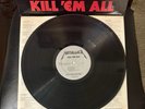 Silver Megaforce METALLICA Collectors Vinyl KILL ‘EM ALL ‘83 1st Press Etched OG