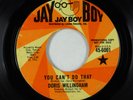 Northern Soul 45 - Doris Willingham - You Can't Do That - Jay Boy - promo