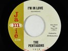 Northern Soul Popcorn 45 - Pentagons - I'm In Love - Jamie VG+