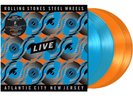 The Rolling Stones-Steel Wheels Live in NJ '89-4 LP Orange/Blue Color Vinyl