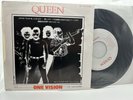 Queen One Vision Japanese Import 7”ps Promo Japan