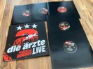 DIE ÄRZTE - DIE NACHT DER DÄMONEN - LIVE 5 LPS VINYL BOX VG++