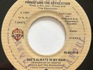 PRINCE AND THE REVOLUTION - She's Always In my Hair / Raspberry ECUADOR PRESS 45