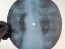 LED ZEPPELIN BATTLE OF EVERMORE X-Ray USSR Record Roentgen Bone Ribs Music Vinyl