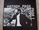 Nathen Page 1977 Page One LP Vinyl NM- Nice Original Hugo's 105 Steve Novosel