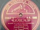 SCHELLACK Glenn Miller And His Orchestra In The Mood / Out Of Space His Maste