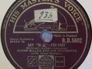 SCHELLACK Glenn Miller And His Orchestra Farewell Blues / Say 