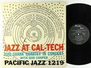 Bud Shank Quartet - Jazz At Cal-Tech LP - Pacific Jazz OG Press Mono DG VG+