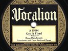 Vocalion #15044: Rosa Henderson - 