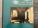 Nick Drake Five Leaves Left Vinyl Record 1976 Pressing Antilles AN-7010 LP