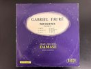 JEAN-MICHEL DAMASE Faure Nocturnes II piano french Decca 163 752