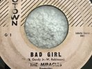 Rare Soul  Doo  Wop 45 The Miracles G1 Bad Girl  I Love Your Baby Motown