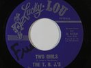 Northern Soul 45 T.N.J.'S Two Girls/I Got It So Good on Lucky Lou VG+