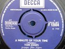 Tom Jones - A Minute Of Your Time / Looking Out My Window (7