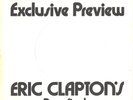 ERIC CLAPTON-PROMO DIE-CUT TITLE SLEEVE + PROMO 45-(BELL BOTTOM BLUES)--PS--PIC-