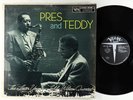 Lester Young-Teddy Wilson Quartet - Pres & Teddy LP - Verve - V-8205 Mono VG+