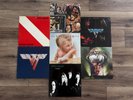 VAN HALEN- (7) LP Vinyl Record LOT- OU812, 5150, Diver, Fair Warning, 1984