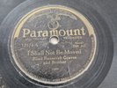 Blind Roosevelt Graves Brother I Shall Not Be Moved Paramount 78 12974 WRECKED