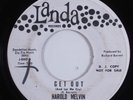 Northern Soul 45 HAROLD MELVIN & BLUE NOTES Get Out LANDA promo HEAR e
