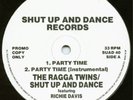 The Ragga Twins - Party Time / Rude Boy, 12