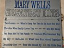 Mary Wells, GREATEST HITS, LP record album, VG+, Motown 616