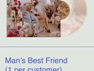 PRESALE   Sabrina Carpenter x Bad World - Man’s Best Friend Pink Filled Vinyl
