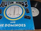 JUSTIN HINDS & THE DOMINOES From Jamaica With Reggae Treasure Isle LP   VG+