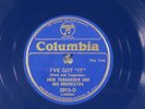 78 RPM - Jack Teagarden & His Orchestra, Columbia 2913 blue shellac, EE-/E+ Jazz