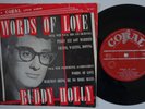 BUDDY HOLLY Words Of Love RARE OZ Australia EP Peggy Sue Got Married ROCKABILLY