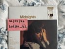 HAND SIGNED Taylor Swift Midnights Mahogany Marbled Vinyl Autograph Insert