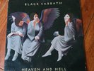 BLACK SABBATH - Heaven And Hell Orig 1980 US 1st Press Vinyl LP Dio Win VG+