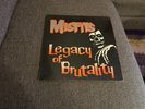 Misfits Legacy of Brutality Vinyl 1985 Plan 9 Records PL9-06 VG+/EX (9/85 EDP)