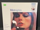 Signed Taylor Swift Midnights Moonstone Blue Vinyl Autograph Insert