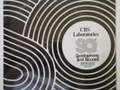1973 Quadraphonic Test Record LP (SQT-1100) CBS Laboratories STILL SEALED