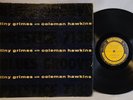 Tiny Grimes / Coleman Hawkins - Blues Groove LP - OG Press - Rare Jazz - RVG