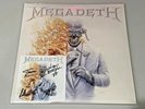 Megadeath: Dave Mustaine - Signed Print- Limited Edition Blaze Color Vinyl LP