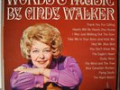 Cindy Walker - Words and Music - MONUMENT MLP8020 M-/M- Mono