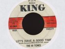 The Hi Tones Lets Have A Good Time / Fool Fool Fool on King Promo R&B Doo Wop 45