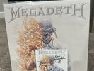 MEGADETH  Self Titled NEW 2LP WHITE/ORANGE/CORONA VINYL AUTOGRAPHED ART CARD