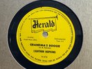 78Rpm Post War Blues, Lightnin' Hopkins 'Grandma's Boogie' US Herald Clean