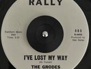 Rare Moody Garage Psych 45 THE GRODES I've Lost My Way EX LISTEN