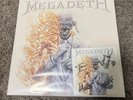 Megadeth White Orange Corona Blaze Vinyl Brand New Sealed With Signed Insert