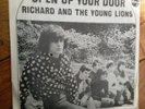 RICHARD AND THE YOUNG LIONS “OPEN UP YOUR DOOR/ONCE UPON YOUR SMILE” VG 45 PS