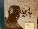 LEAD BELLY & SONNY TERRY ASCH 343 Songs By Lead Belly 3 x 78 ALBUM E-