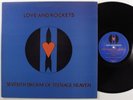 LOVE AND ROCKETS Seventh Dream Of Teenage Heaven BEGGARS BANQUET LP VG+ uk l