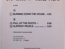 TALKING HEADS Burning Down The House SIRE 12